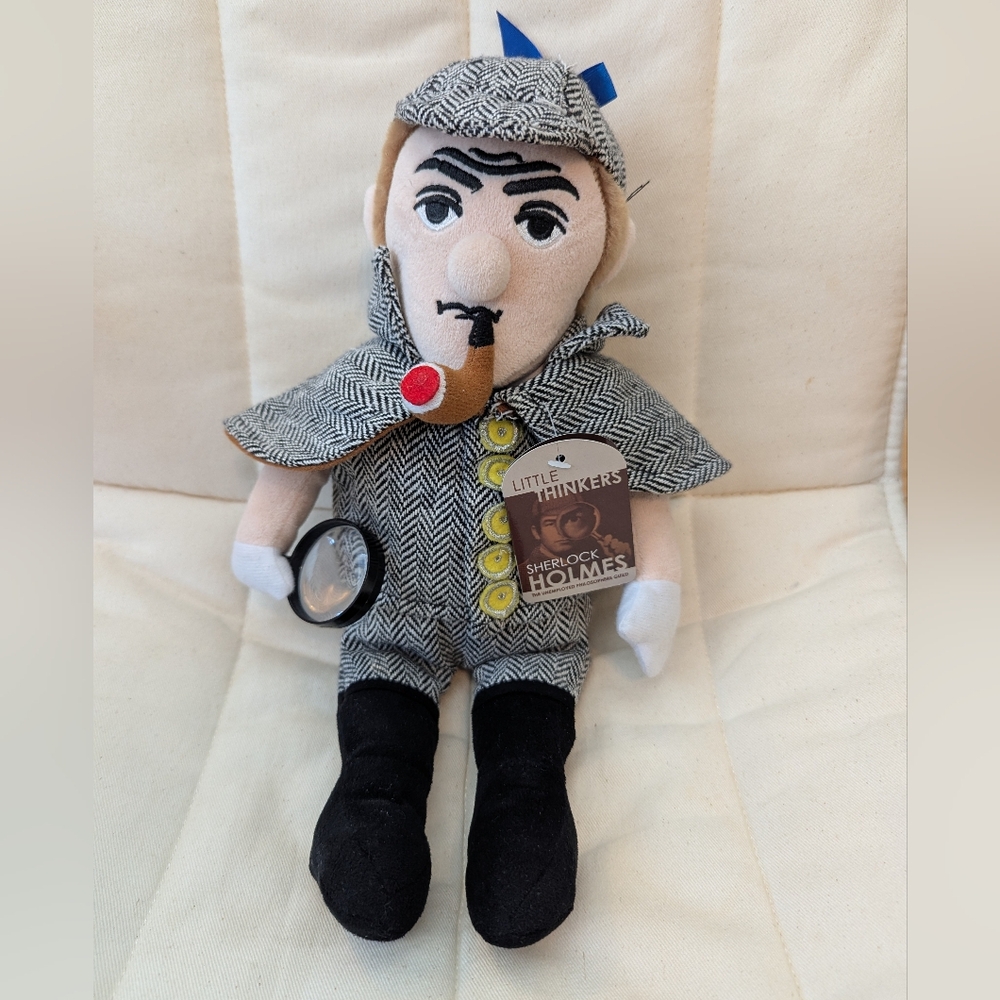 NWT Sherlock Holmes Stuffed Toy Plush